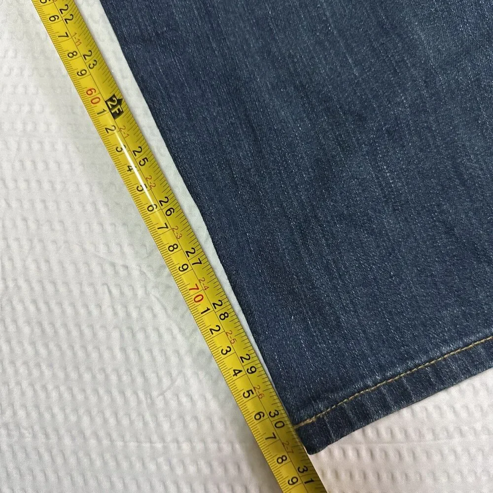 Carhartt Slim Fit Rugged Flex Jeans Mens Size 35x32 Blue Denim